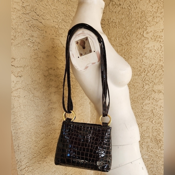 VINTAGE‎ BALLY LEATHER CONVERTIBLE BAG - Picture 9 of 10